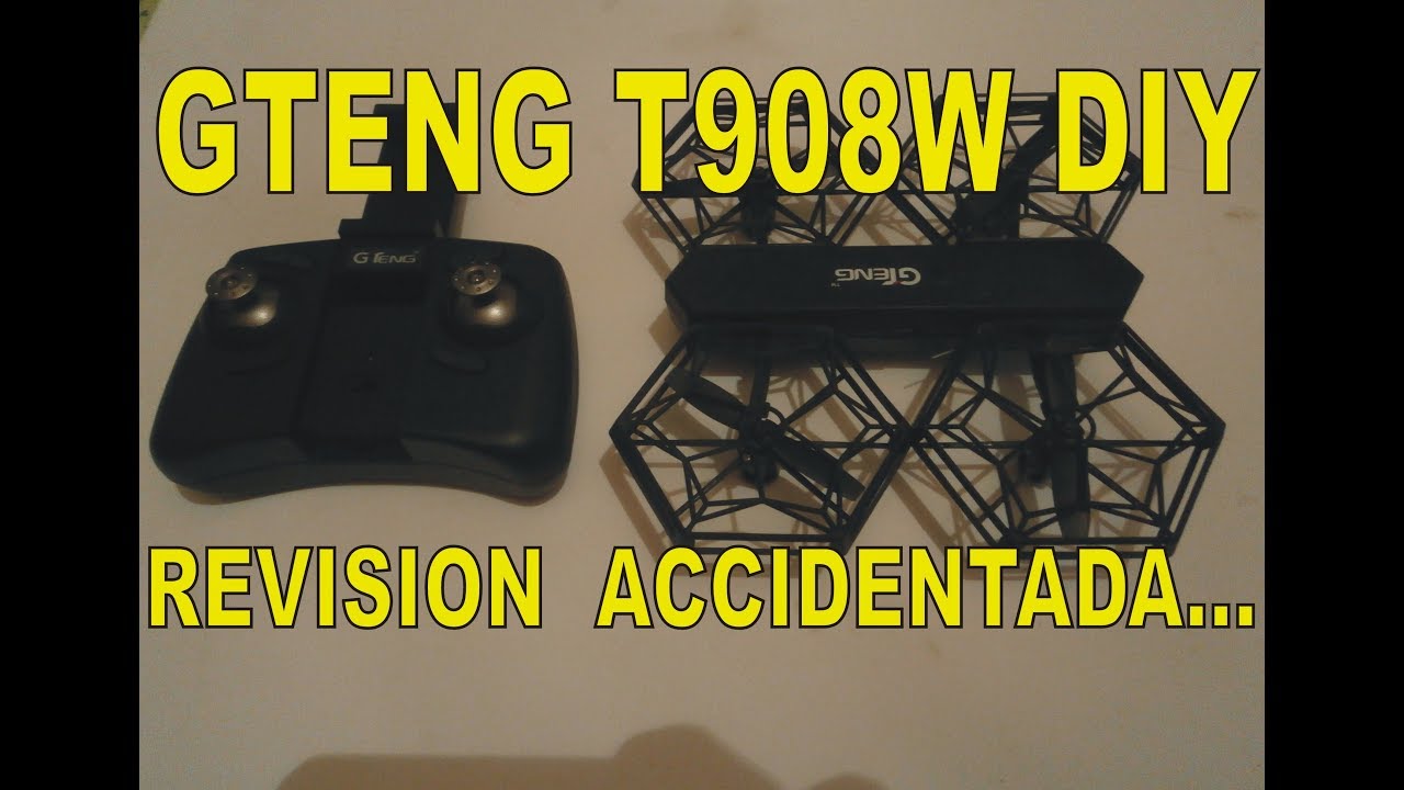 dronesense GTENG T908W VUELO ACCIDENTADO, VUELVEN LAS INTERFERENCIAS WIFFI LIGHTAKE