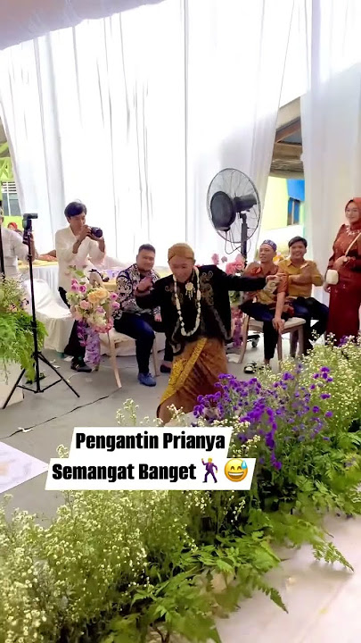 Pengantin Prianya Semangat Banget😂