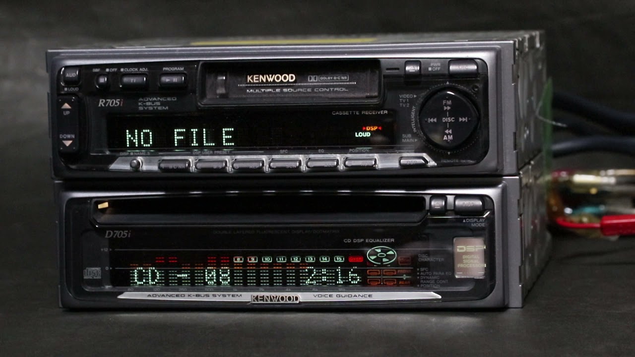 KENWOOD R705i D705i DSP ber 松田聖子 夏の扉 - YouTube