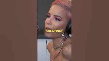 She found out the truth minutes before performing #halsey #geazy