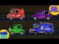 Umi Uzi | learn colors with scary cars | street vehicles for kids | childrens videos