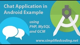 Chat Application in Android Example using PHP, MySQL and GCM screenshot 2