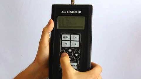AIS Tester technical information reading