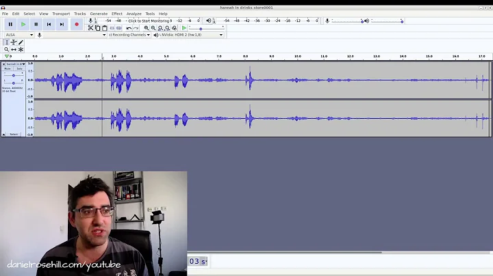 Kdenlive and Audacity - Combination Workflow (Noise Reduction)