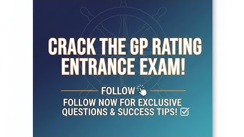Free study material| free question for gp rating entrance exam|  imp questions | #merchantnavy #navy