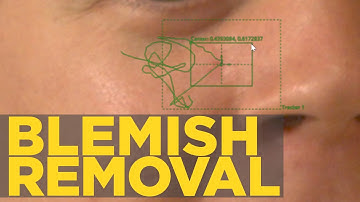 Blemish Removal with Point Tracking and Clone Stamping - Davinci Resolve Fusion Tutorial