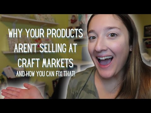 Craft Market Tips | Boost Your Sales At Craft Markets | Selling At Craft Fairs 2021