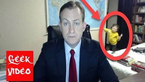 Children interrupt BBC News interview - BBC News