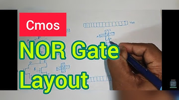 CMOS NOR-poortlay-outontwerp | NOR-poortlay-out | NAND-poortlay-out