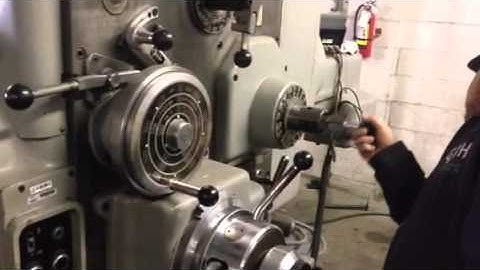 Horizontal Boring Mill with Rotary Table And Acu-Rite DRO  System ( Part 1)