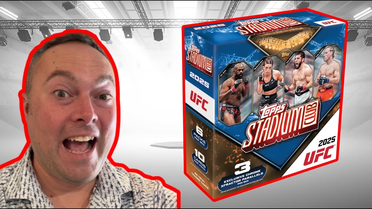 UFC MEGA BOX FIRE: Snagged a Lone Star On-Card Auto! 💥 Stadium Club Madness