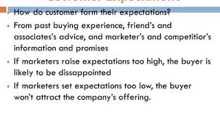 building customer satisfaction and customer value