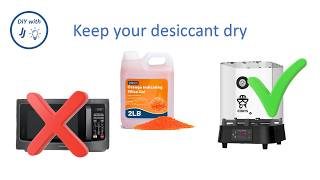 How to Dry Silica Gel Desiccant in an Eibos Filament Dryer