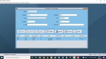 Java y Sql Server. Mantenimiento de la tabla Clientes. Uso del control ProgressBar.
