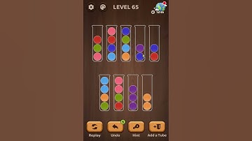 Ball Sort Puzzle: Color Game level 65 |  Mobile Games