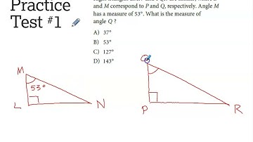 SAT Practice Test 1 Math Module 1 Problem 9