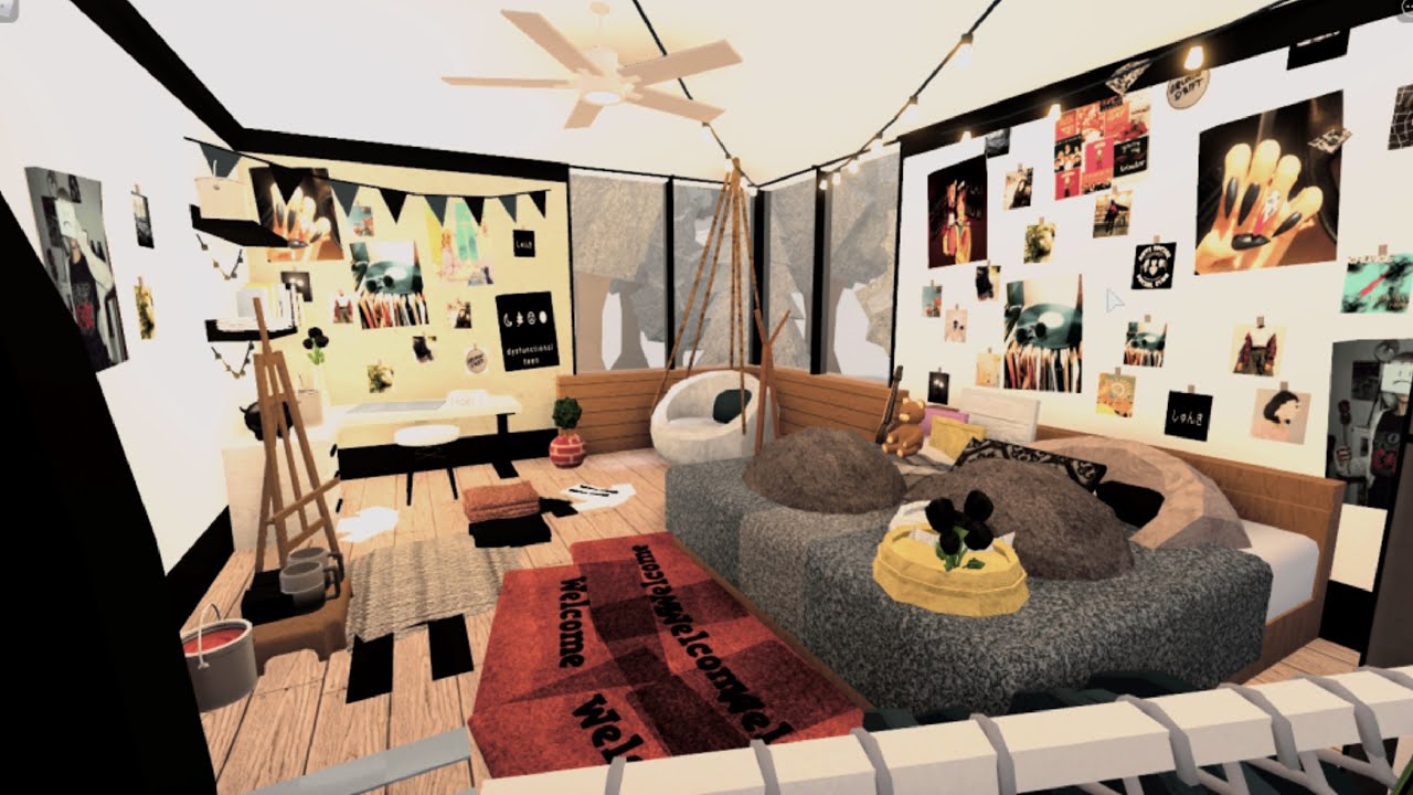 Bloxburg Grunge Bedroom ♡ - YouTube