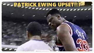 Patrick Ewing "UPSET" With Referee and Got Technical Foul - New York Knicks vs Orlando Magic 1995 Content