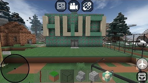 Who to make Elevator in mini block craft 3d