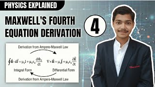 Maxwell 4th Equation Derivation in Easy steps | Engineering Physics 