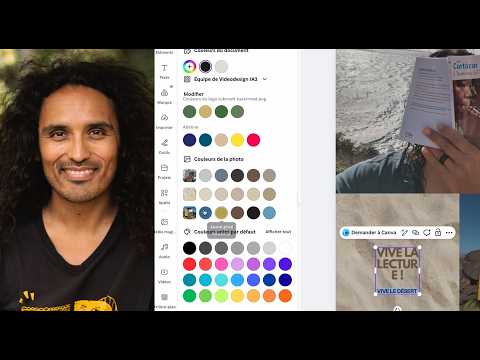 Canva, créer un post pour les réseaux sociaux à partir d'un modèle