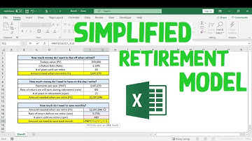 Simplified Retirement Model with Excel