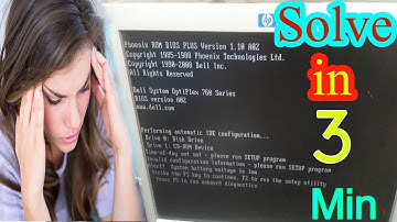 Performing Automatic IDE Configuration|time-of-day not set-please run SETUP program | low Battery