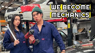 We Tried Being CAR MECHANICS for a Day