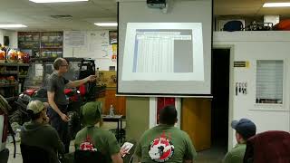 Chad Merrill Instructs New River Gorge Fire Management on Pattern Recognition For WV Brush Fires