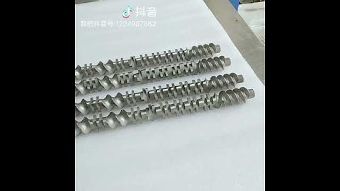 twin screw extruder assemble