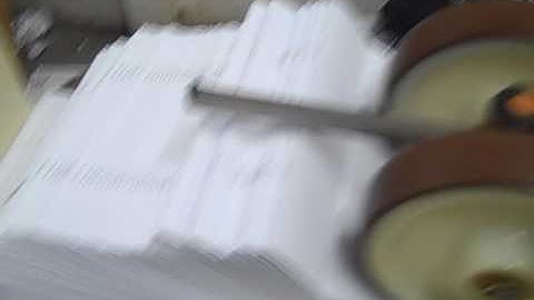 DUplo DC10000S Twin Tower Collator Bookletmaker Test Run