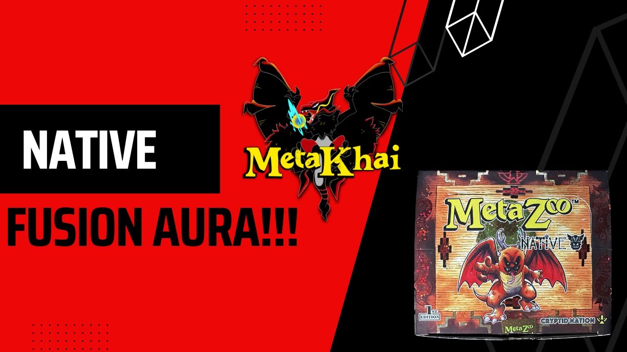 CRAZY FUSION AURA PULL - METAZOO NATIVE UNBOXING