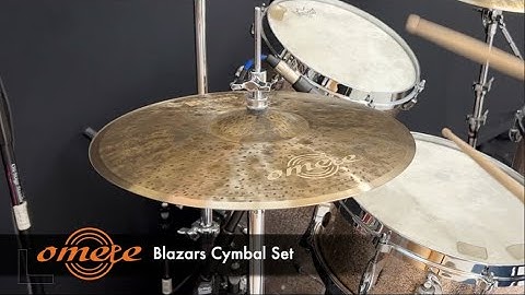 Omete Blazars Cymbal Set Demo