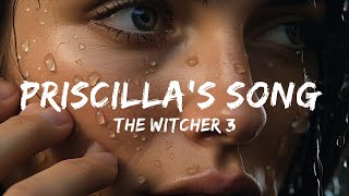 Beautiful Sad Piano Song Instrumental -  THE WITCHER 3 - Priscilla's Song | PIANO VERSION  - 1 Hour