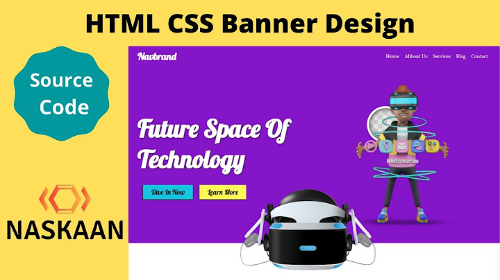 Banner html mẫu miễn phí