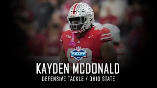 Kayden McDonald Highlights | Ohio State Defensive Tackle | 2025 Season and NFL Draft Tape