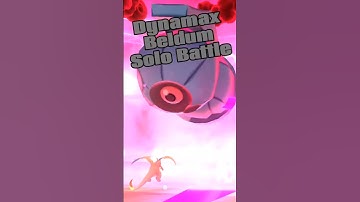 🩶🤍❤️Dynamax Beldum battle in Solo❤️🤍🩶