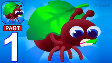 My Ant Farm - Gameplay Walkthrough Part 1 Tutorial Ant Farmy Commander Little Ant Colony (Android)