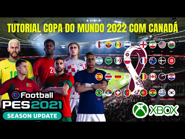 Pes 22 Copa do Mundo Catar 2022 (Xbox 360)