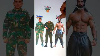 Likho Kab Aaoge War Of Country Flag Drawing On Fighter Jet