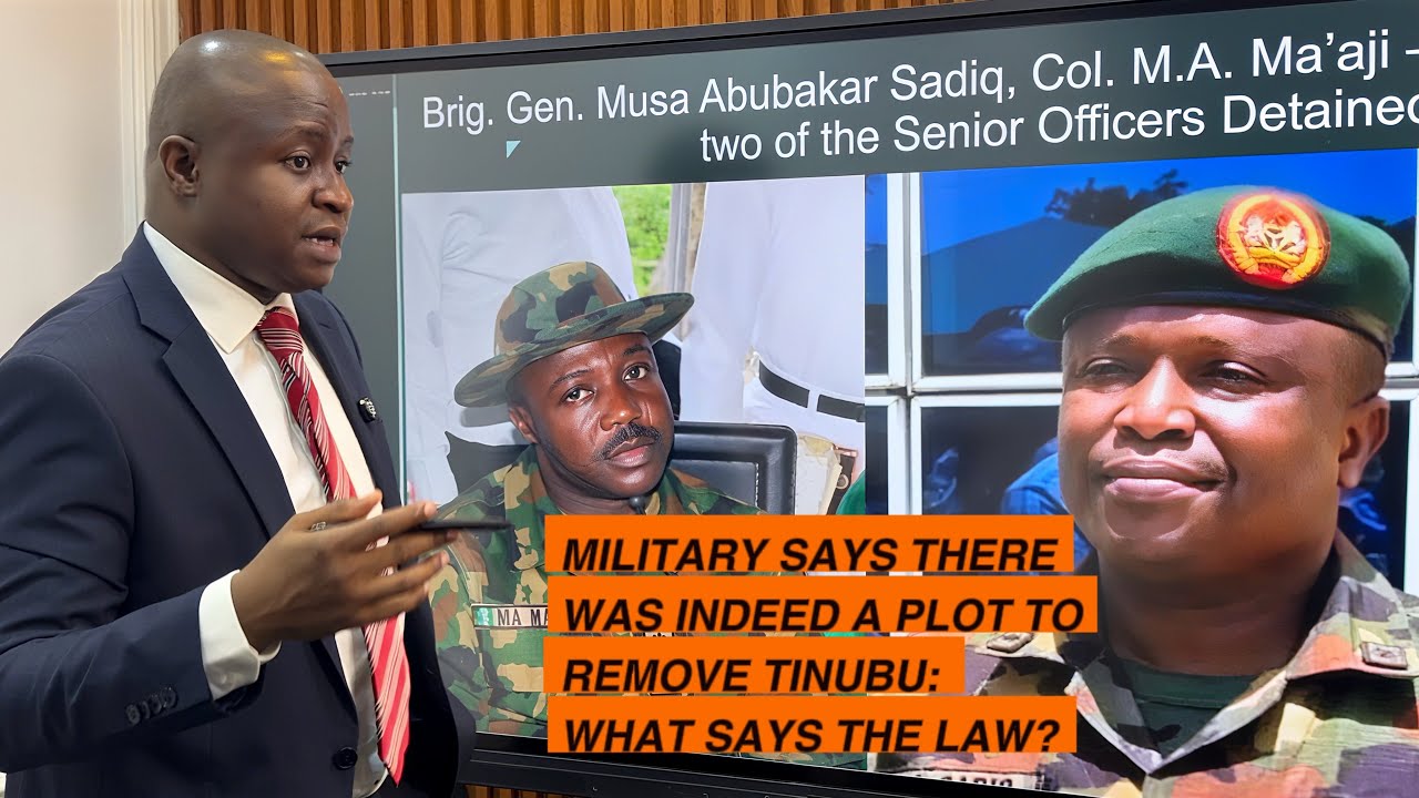 Military Confirms there was Indeed a Plot to Remove Tinubu: We Look at the Issues of Law