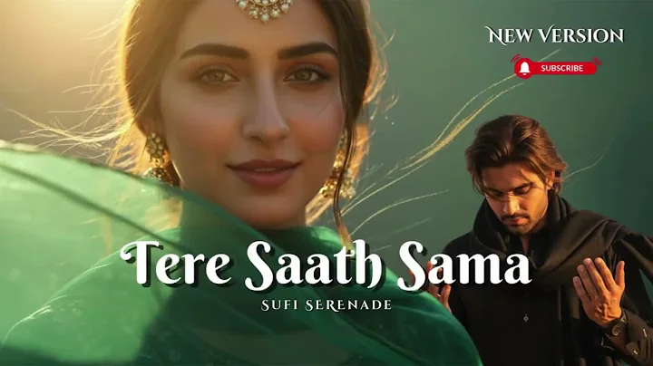 Tere Saath Sama (ترے ساتھ سما) Qawwali Love Universe | Sufi Love in Hindi Spiritual Flow