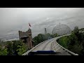 Schweizer Bobbahn Rain Ride! POV Mack Rides Bobsled Coaster, Europa Park Rust Germany