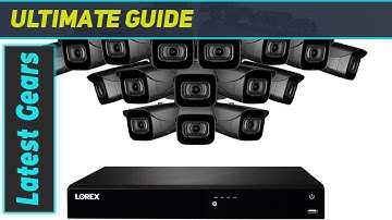 Lorex 16-Channel Fusion NVR System with 4K IP Cameras - Ultimate Home Security Solution