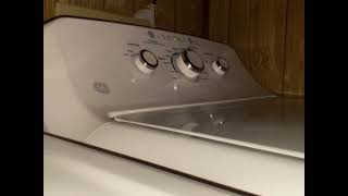 GE WASHER MODEL NO. GTW335ASNWW 4.2 CT lARGE LOAD START TO FINISH(FULL VID) #washer#washclothes