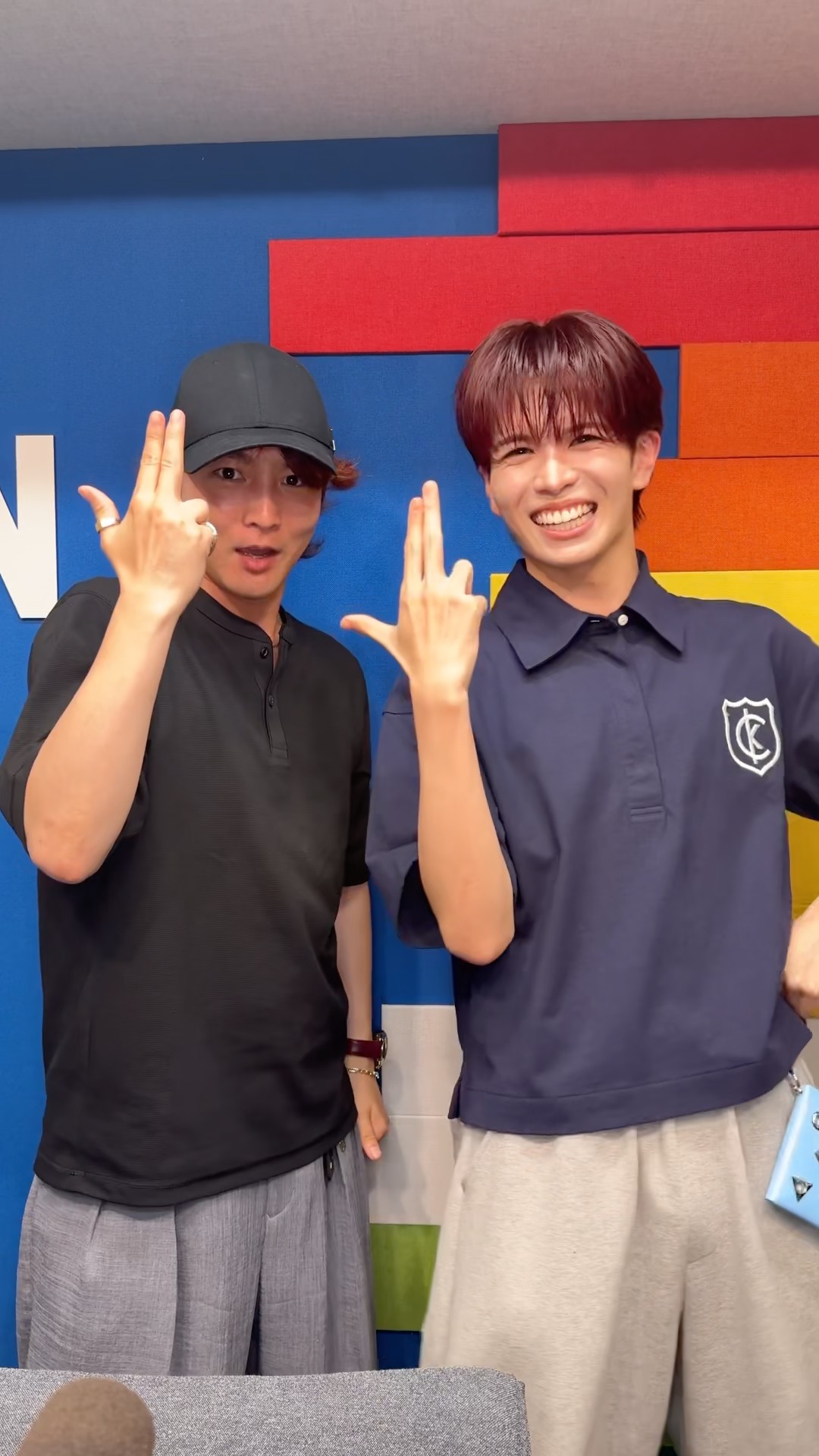 すがちゃん！ねえ、こっち向いて〜 ⁡#ぱーてぃーちゃん #すがちゃん