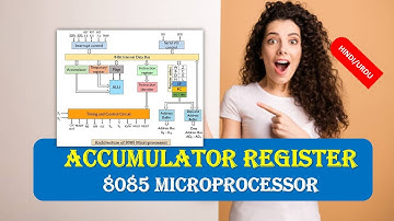What is Accumulator Register in 8085 Microprocessor|Accumulator MCQ Question with Answer HINDI