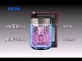 TECO東元微壓多功能豆漿機 XYFYS006 product youtube thumbnail