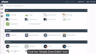 How to add a record with the DNS Zone Editor in cPanel