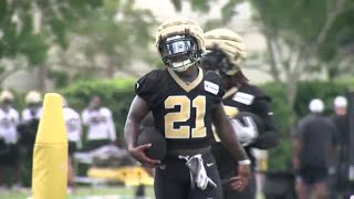 Saints running back Jamaal Williams focused on football and his cats